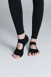 Yoga Grip Socks - Black