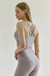 Flex Air Stella Bra Top - Salty Gray