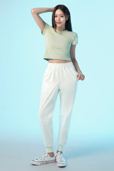 Ecotec High-Plain Jogger Pants - Ivory