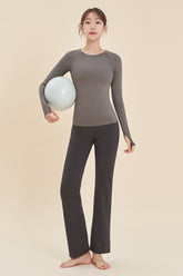 Zero Winter Fleece Straight Pants - Deep Charcoal