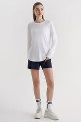 2-in-1 Training Shorts with Built-in Leggings - Navy