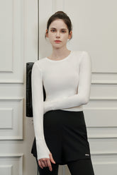 Soft Crop Top - White