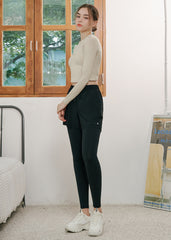 Cella 2-in-1 Leggings - Black