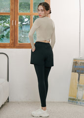 Cella 2-in-1 Leggings - Black