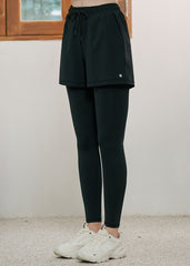 Cella 2-in-1 Leggings - Black