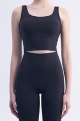 Extreme Pro Half Moon Bra Top - Cocoa Brown