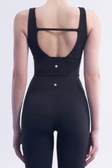 Extreme Pro Half Moon Bra Top - Cocoa Brown