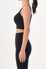 Flex Air Square Bra Top - Mud Pink