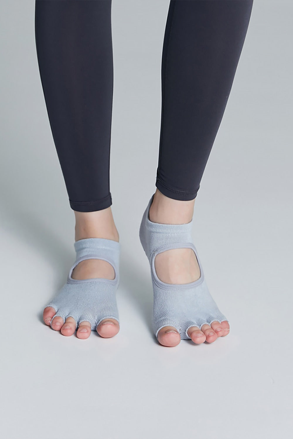 Yoga Grip Socks - Dust Blue