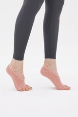 Cross Yoga Socks - Indie Pink
