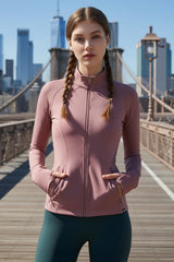 Zero Active Fit Jacket - Pink Salt
