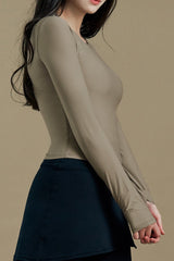 Soft Crop Top - Black