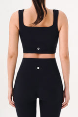 Flex Air Square Bra Top - Mud Pink