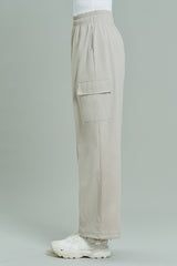 Ecotec Premium String Cargo Pants - Pale Lavender