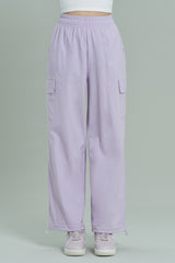 Ecotec Premium String Cargo Pants - Pale Lavender