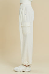 Ecotec Premium String Cargo Pants - Pale Lavender