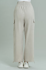 Ecotec Premium String Cargo Pants - Pale Lavender