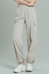 Ecotec Premium String Cargo Pants - Pale Lavender