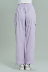 Ecotec Premium String Cargo Pants - Pale Lavender
