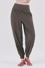 Soft-tex Joggers - Charcoal Brown