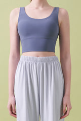 Extreme Pro Half Moon Bra Top - Cocoa Brown