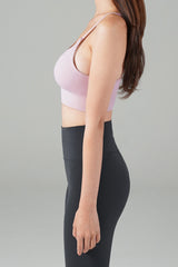 Zero Base Crop Bra Top - White