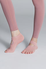 Yoga Grip Socks - Lemon