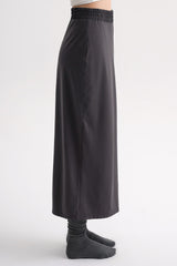 Softex Long Skirt - Charcoal Gray