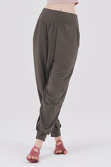 Soft-tex Joggers - Charcoal Brown