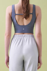 Extreme Pro Half Moon Bra Top - Cocoa Brown