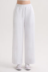 Everyday Cotton Wide Pants - Gray