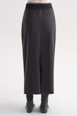 Softex Long Skirt - Charcoal Gray