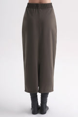 Softex Long Skirt - Charcoal Gray
