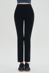 Zero Slim-Fit Fleece-Lined Slacks - Black