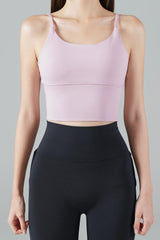 Zero Base Mid Bra Top - Dove Khaki