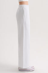 Everyday Cotton Wide Pants - Gray