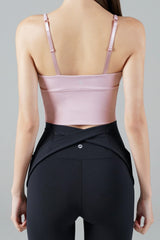 Zero Base Mid Bra Top - Dove Khaki