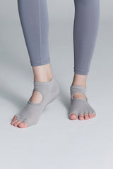 Yoga Grip Socks - Lemon