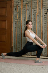 Soft-tex Joggers - Charcoal Brown