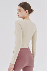 Cozy Daily Crop T-Shirt - Black