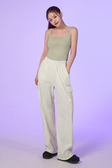 Ecotec Premium String Cargo Pants - Pale Lavender