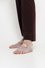 Yoga Grip Socks - Lemon