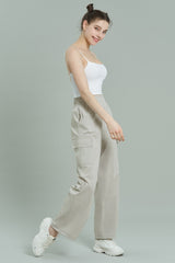 Ecotec Premium String Cargo Pants - Pale Lavender