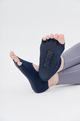 Yoga Grip Socks - Lemon