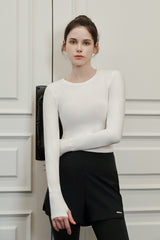 Soft Crop Top - Black