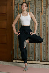 Soft-tex Joggers - Charcoal Brown