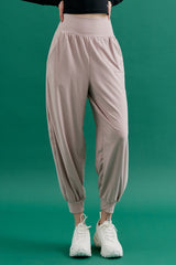 Soft-tex Joggers - Charcoal Brown