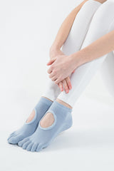 TOEZ Yoga Socks - Dust Blue