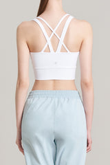 Flex Air Stella Bra Top - White