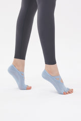 Cross Yoga Socks - Indie Pink